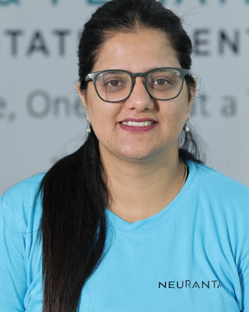 Dr. Anuradha Tyagi, senior neuro rehabilitation specialist at Neuranta Neuro & Pediatric Rehabilitation Centre in Gurugram